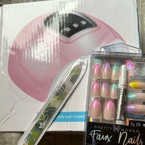 54W UV LED Nail Lamp - 3 Timers, USB Interface - Perfect for Nail